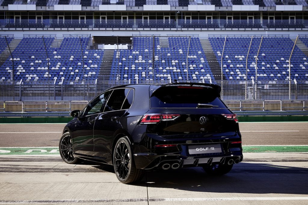 2025 Volkswagen Golf R Rear View