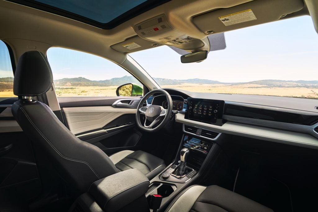 2026 Volkswagen Taos Interior Dash View