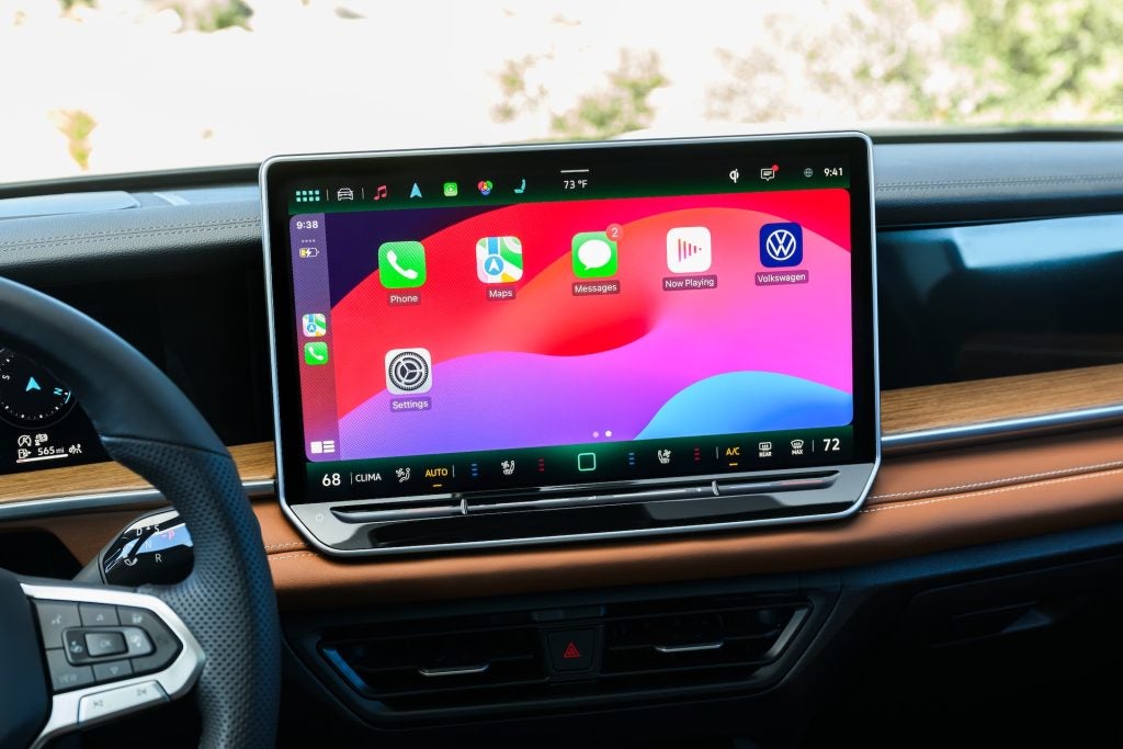 Volkswagen Tiguan Infotainment Screen