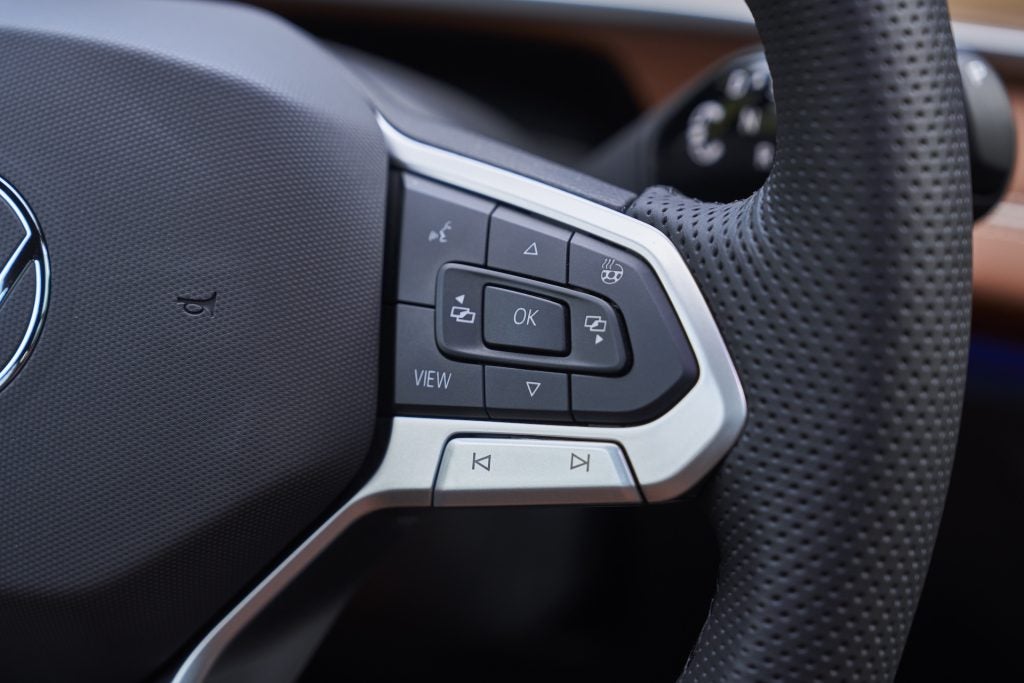 2026 VW Tiguan Steering Wheel Detail
