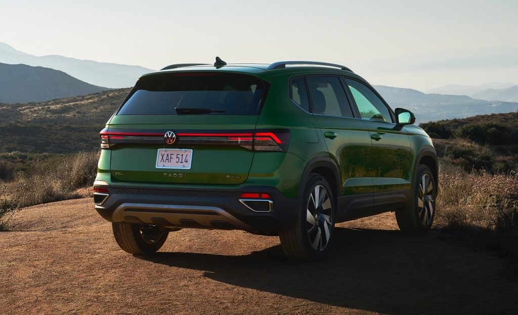 2026 Volkswagen Taos Rear View