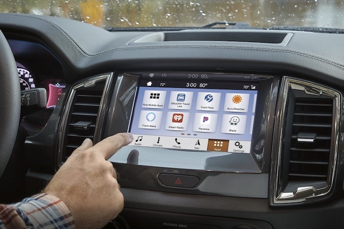 2020 Ford Ranger Apple Carplay & Android Auto Compatibility