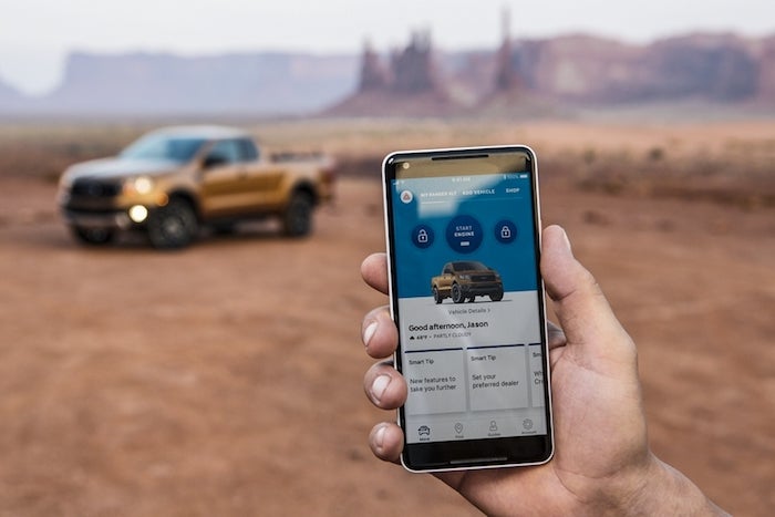 2020 Ford Ranger Fordpass phone compatibility