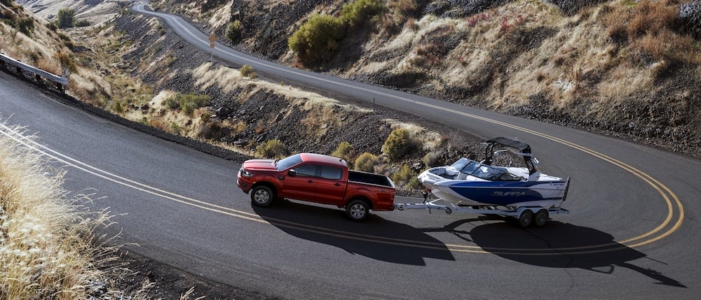 2020 Ford Ranger up to 7,500 lbs towing and best in class payload