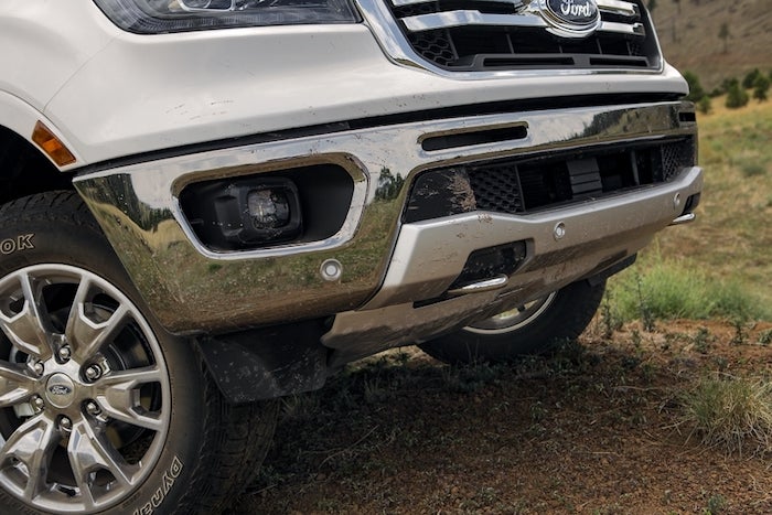 2020 Ford Ranger HIGH-STRENGTH STEEL FRAME AND FRAME-MOUNTED STEEL BUMPERS