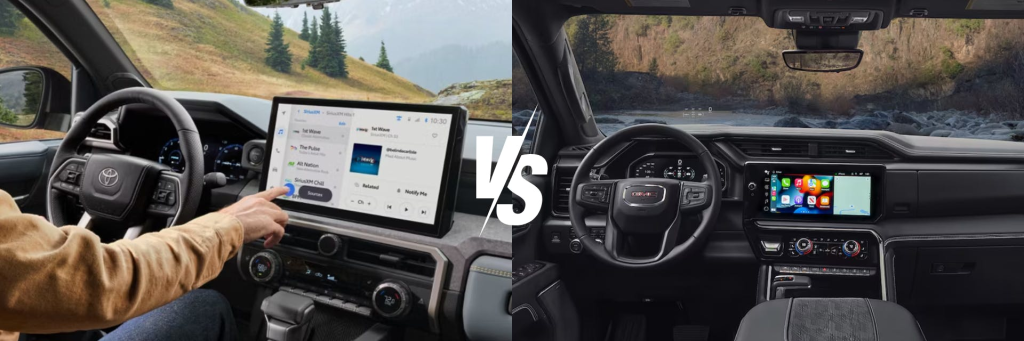 Toyota Tacoma vs GMC Sierra 