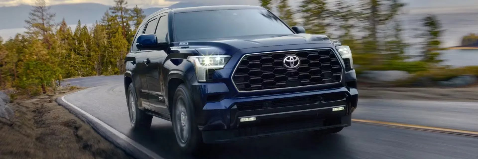 Action Shot Of A Blueprint 2025 Sequoia On The Road