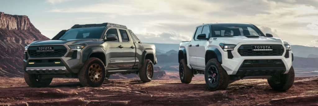 Toyota Tacoma or GMC Sierra 2