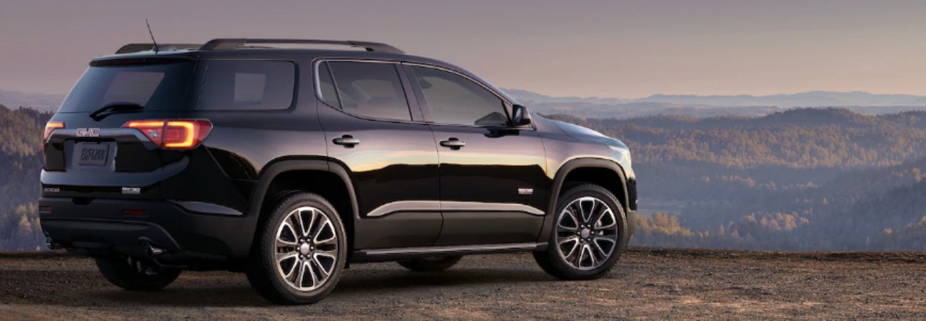 SUV on cliff