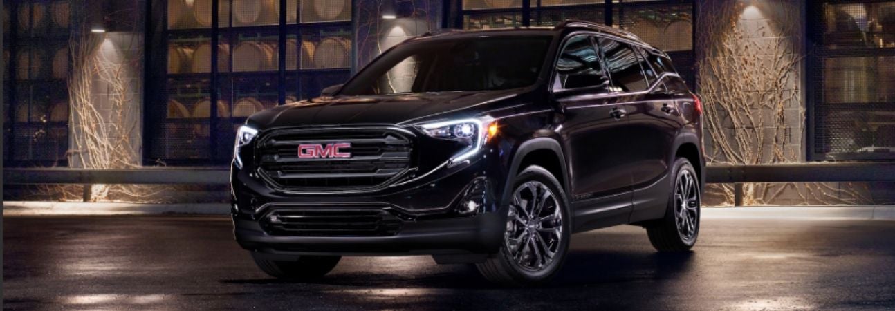 2020 GMC Terrain black SUV