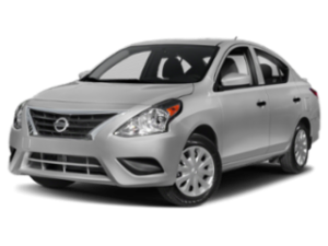 2019 Silver Nissan Versa Sedan