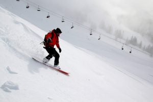 Snowboarding and Skiing