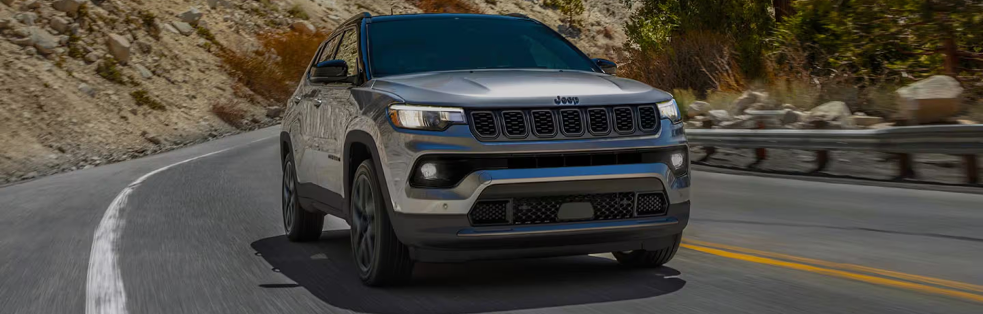 Jeep Compass interior.