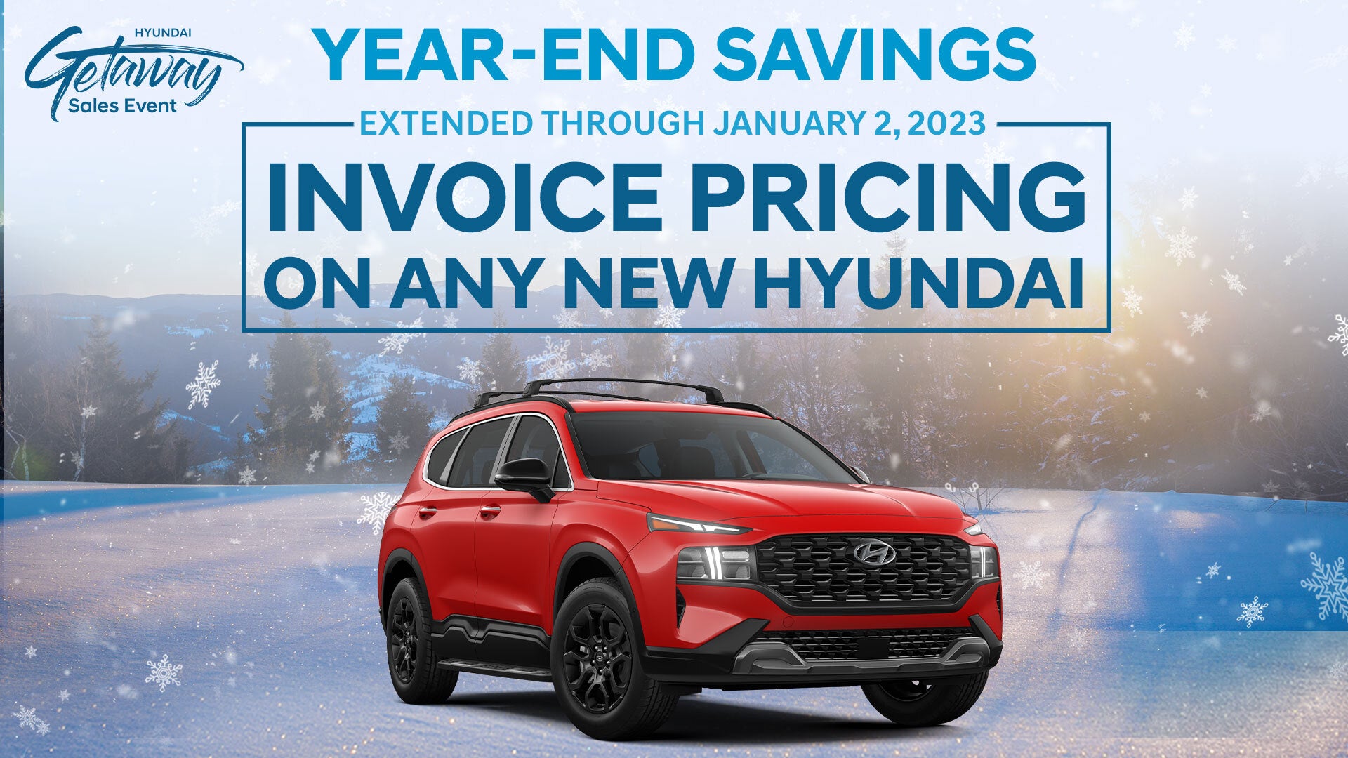 Invoice pricing on any new Hyundai