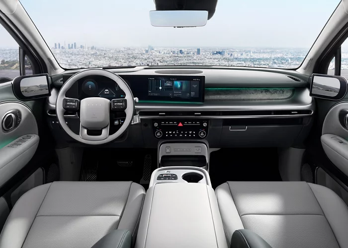 Photo of IONIQ 9 interior and dashboard