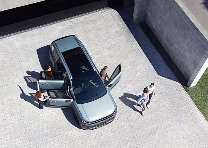 People getting out of IONIQ 9