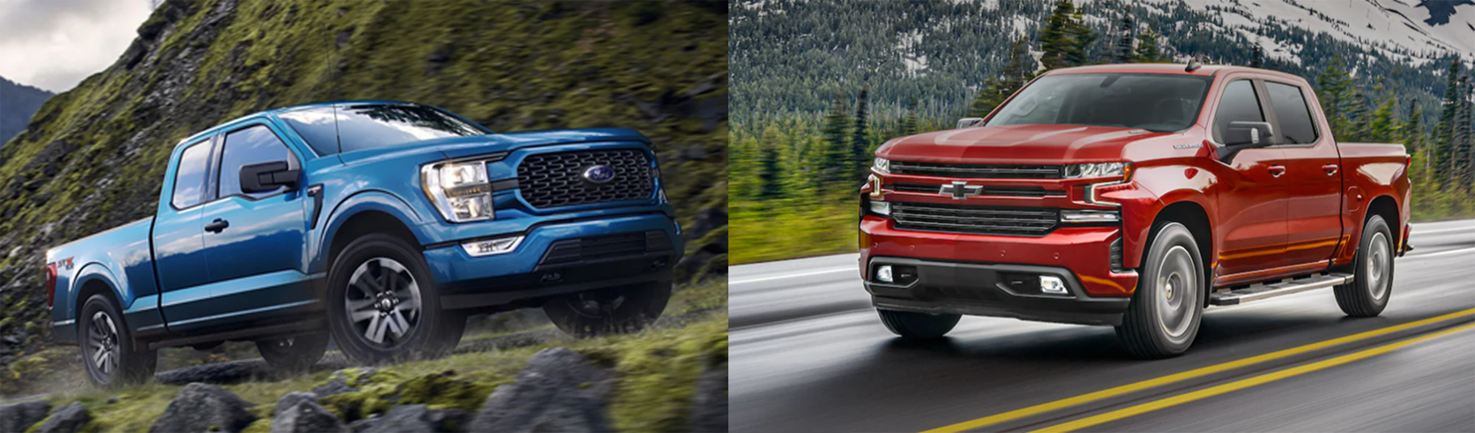 Ford F-150 and Chevrolet Silverado