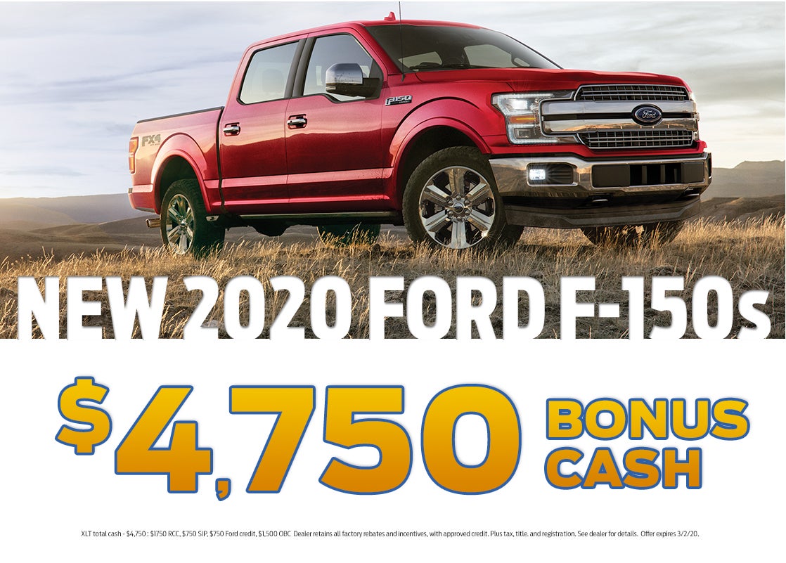 2020 Ford F-150s