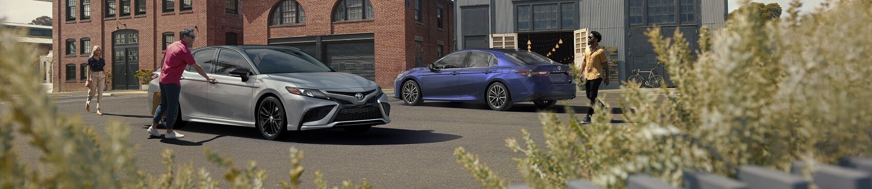 2022 Toyota Camrys parked next to each other