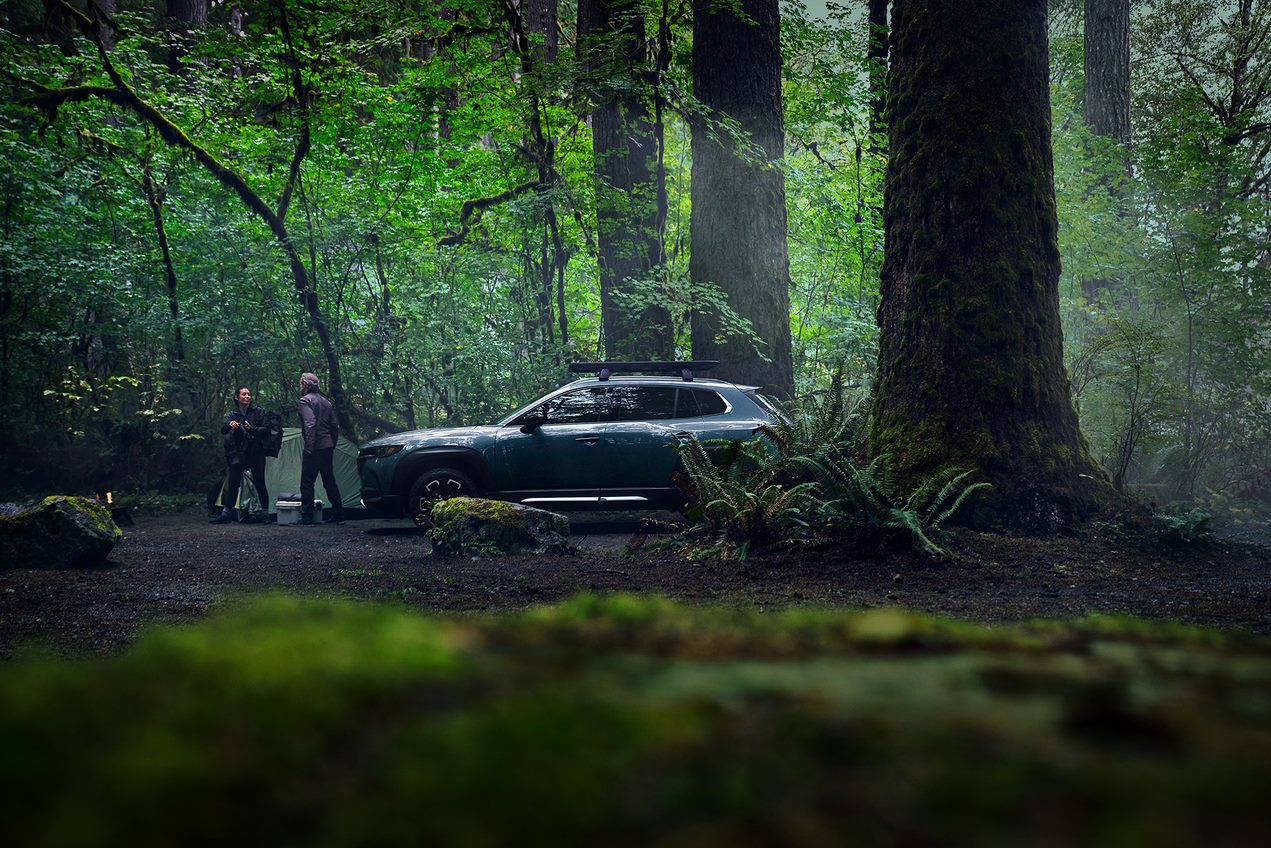 Mazda CX-50 in the forest