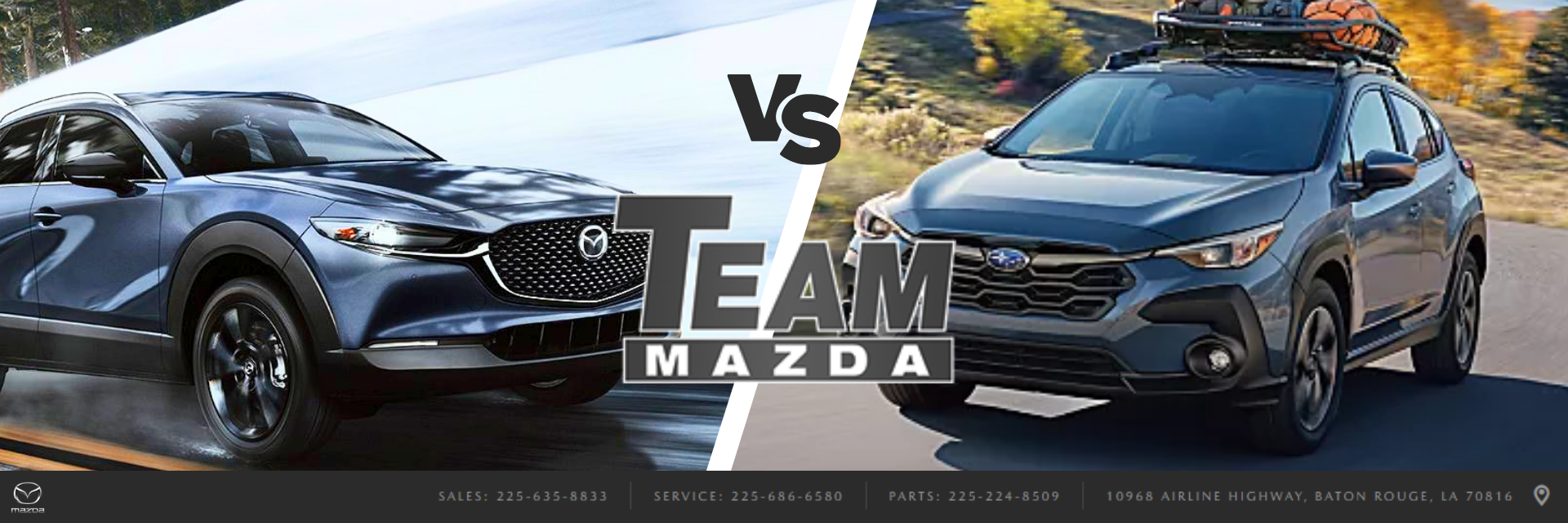 2024 Mazda CX-30 vs. Subaru Crosstrek