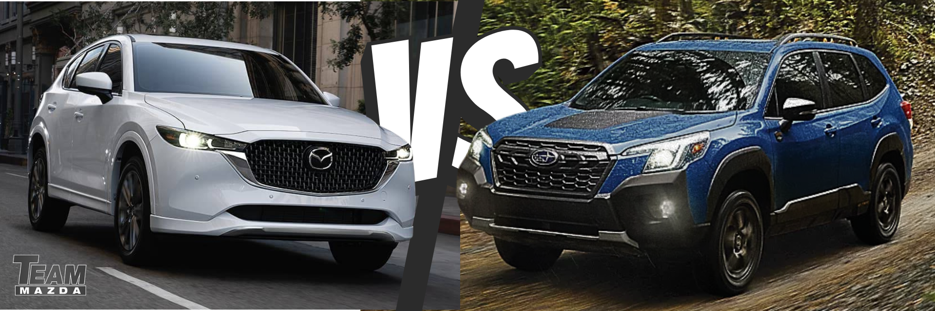 2024 Mazda CX-5 vs 2024 Subaru Forester