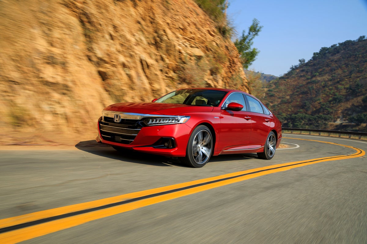 The 2022 Honda Accord, voted as one of Car and Drivers 10Best Cars.
