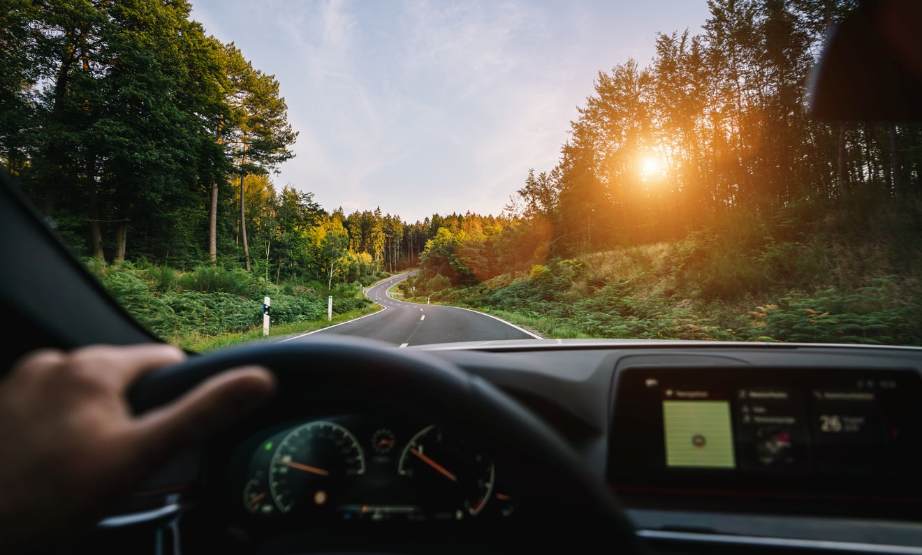 Driving during the summer in an electric vehicle