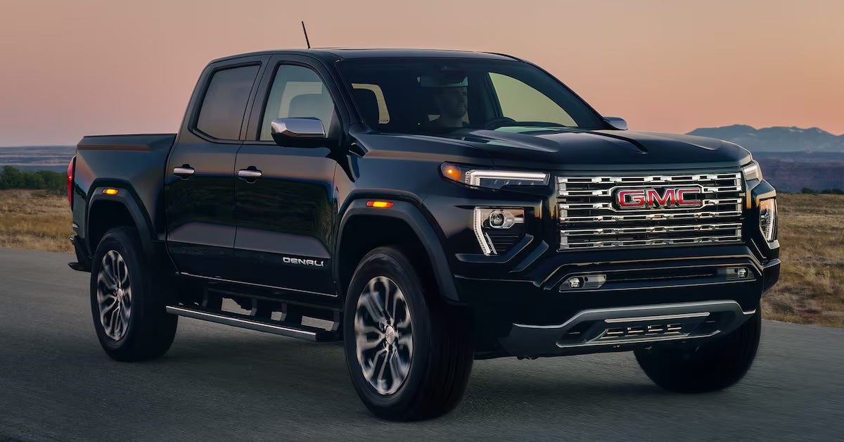 2026 GMC Canyon - Driving on a road