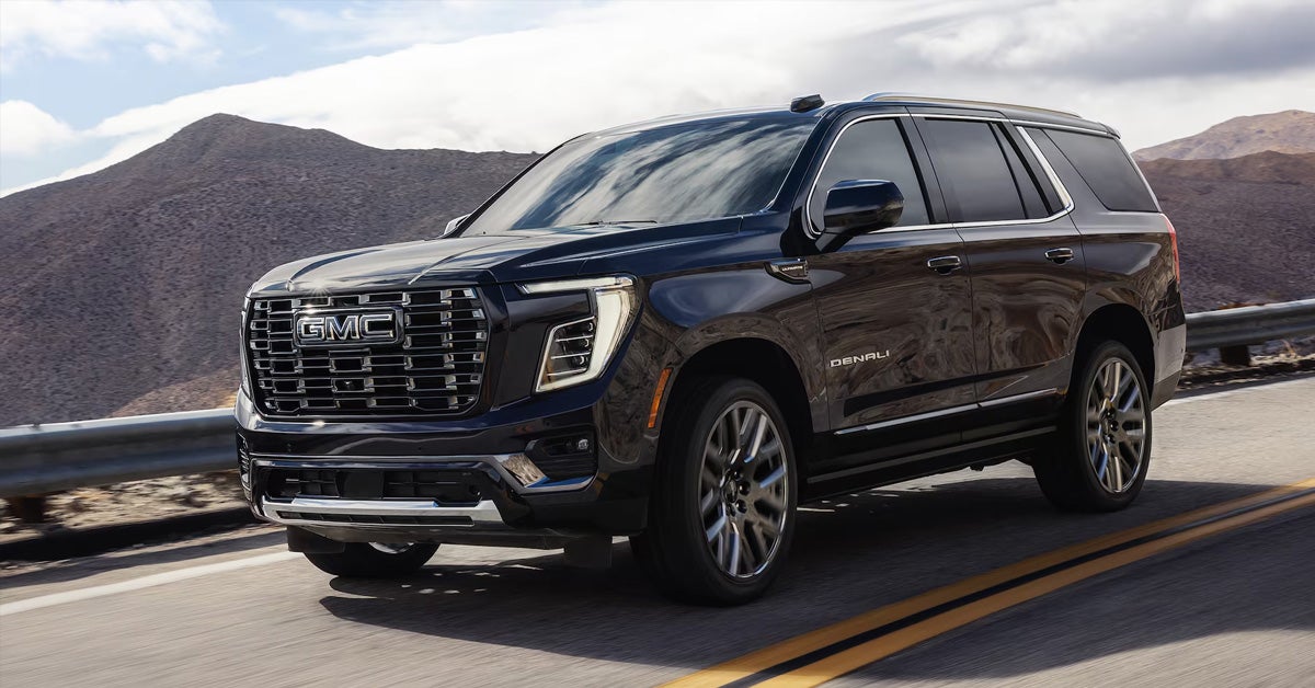 2026 GMC Yukon - Driving on a road