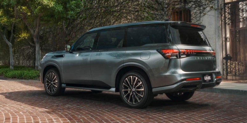 The wide space of the 2026 INFINITI QX80 SUV in Melbourne, FL 