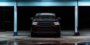 A photo of a 2025 Dodge Durango in a parking garage near Redford, MI