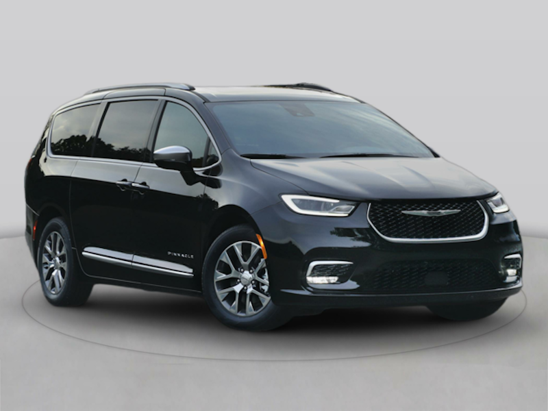 The 2025 Chrysler Pacifica stock image