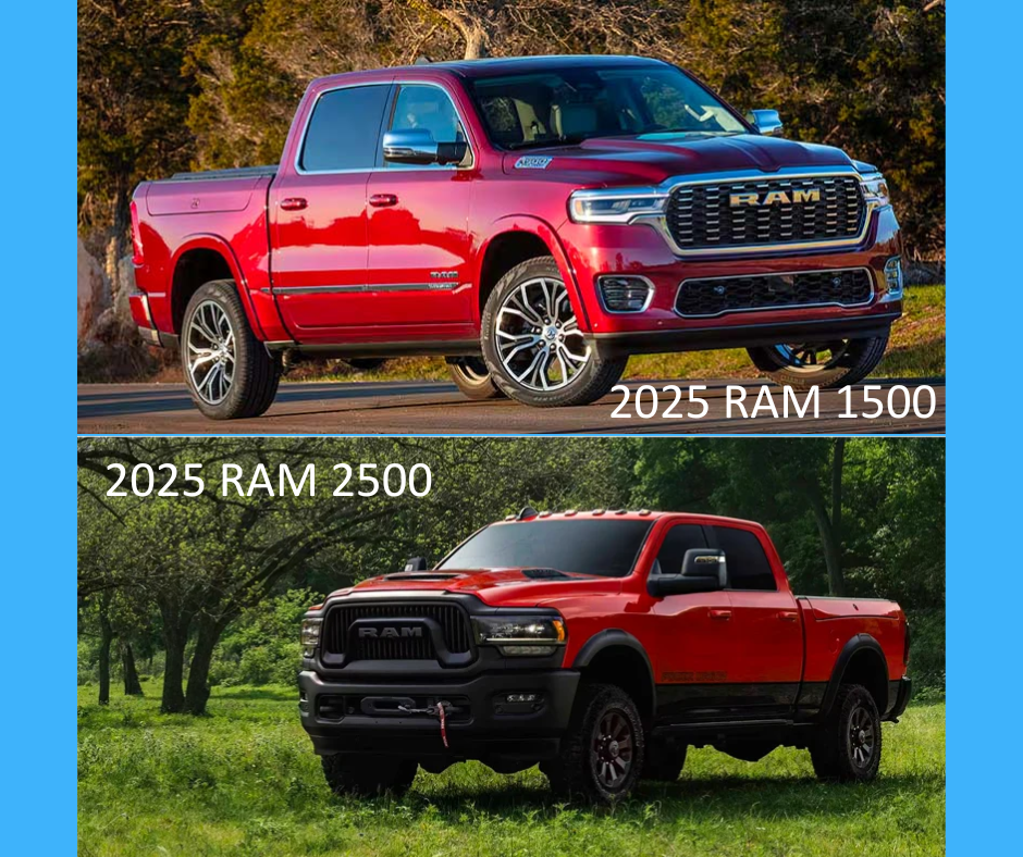 2025 ram 1500 vs ram 2500