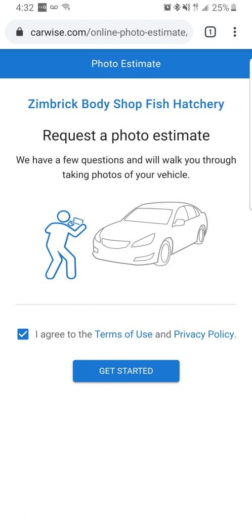 smartphone photo estimate madison wi