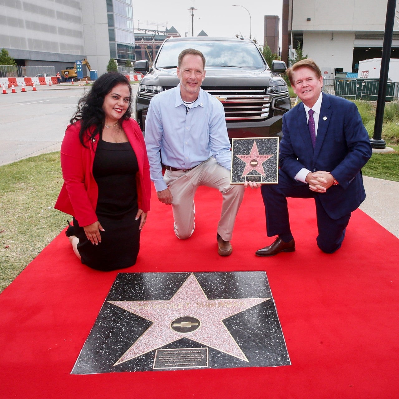 Chevrolet Suburban Hollywood Star Goes Home Ceremony