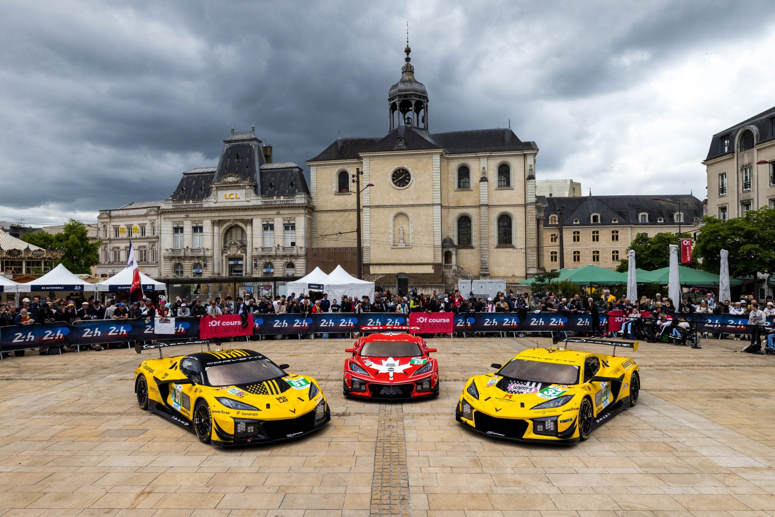 Two TF Sport and one AWA Corvette Z06 GT3.R in Le Mans last year
