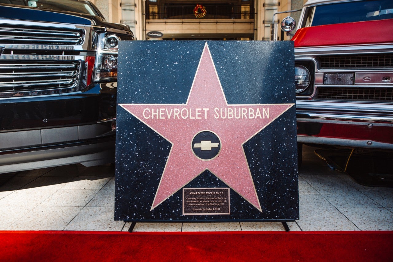 CHEVROLET SUBURBAN RECOGNIZED BY FILM INDUSTRY, GETS HOLLYWOOD S