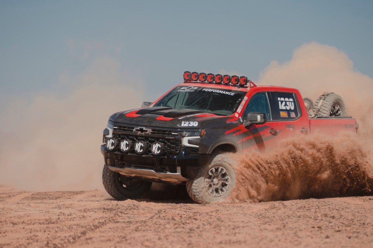 The first-ever Silverado ZR2, Chevy’s flagship off-road truck,