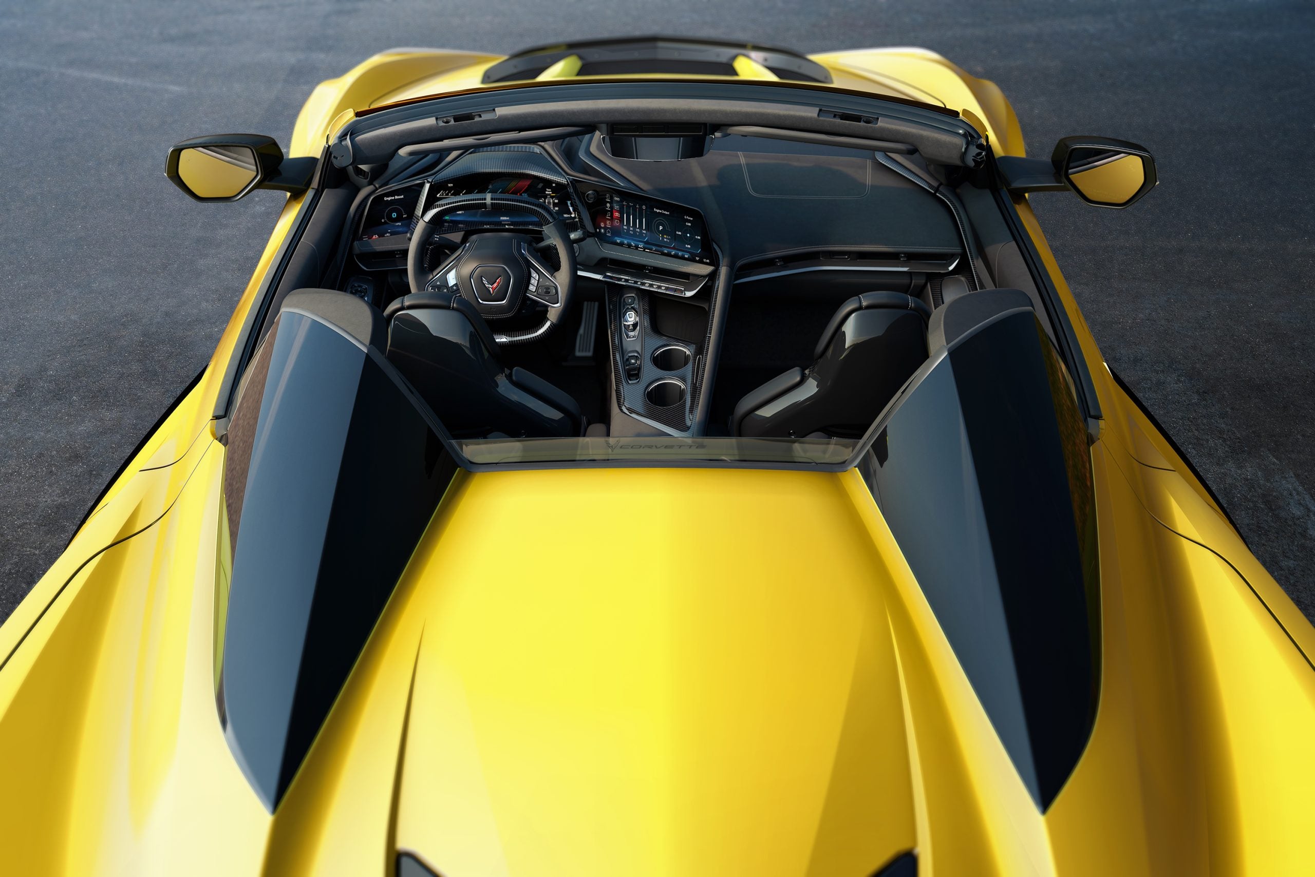 2026 Corvette ZR1 Overhead