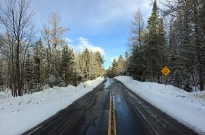 Icy Road in Burien, WA | Burien Chevrolet