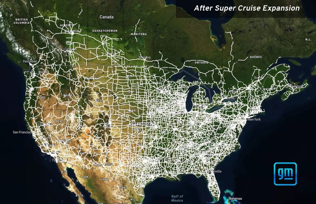 Super Cruise after expansion