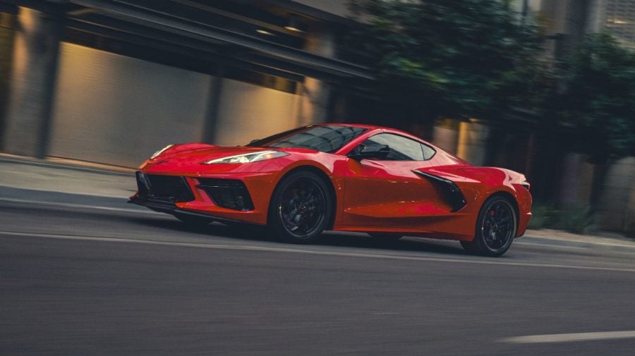 Red 2027 Chevrolet Stingray