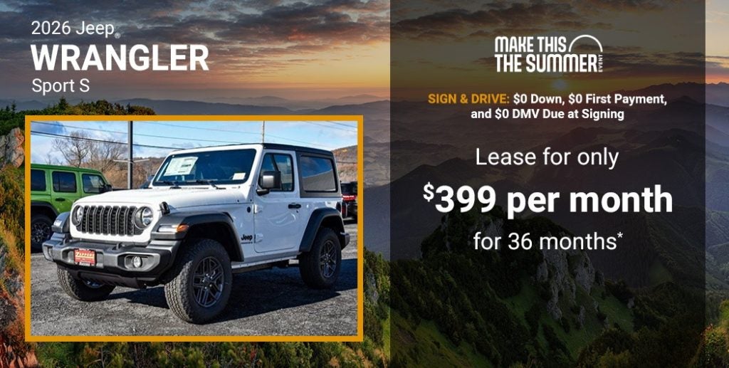 2026 Jeep Wrangler Sport S