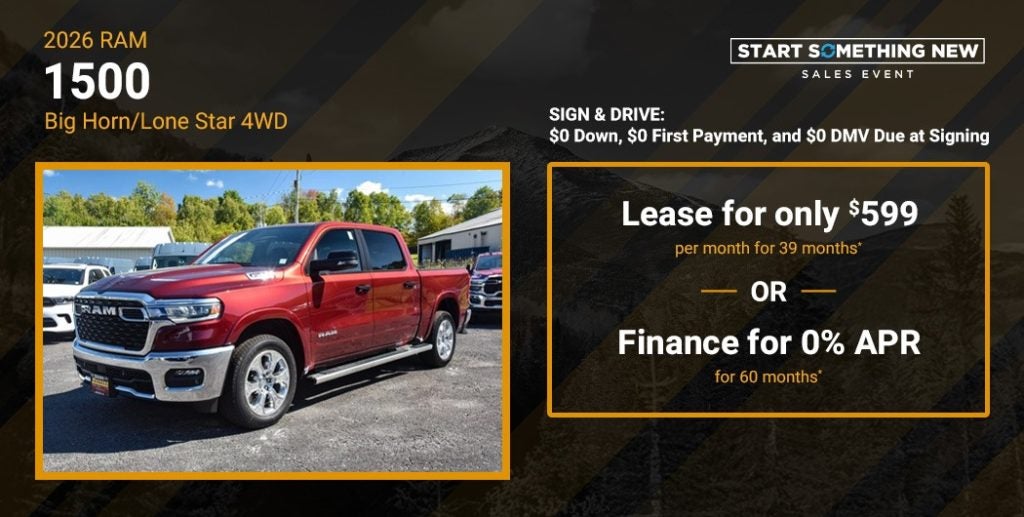 2026 RAM 1500 Big Horn/Lone Star 4WD