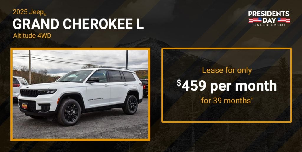 Lease the 2025 Jeep Grand Cherokee L Altitude 4WD