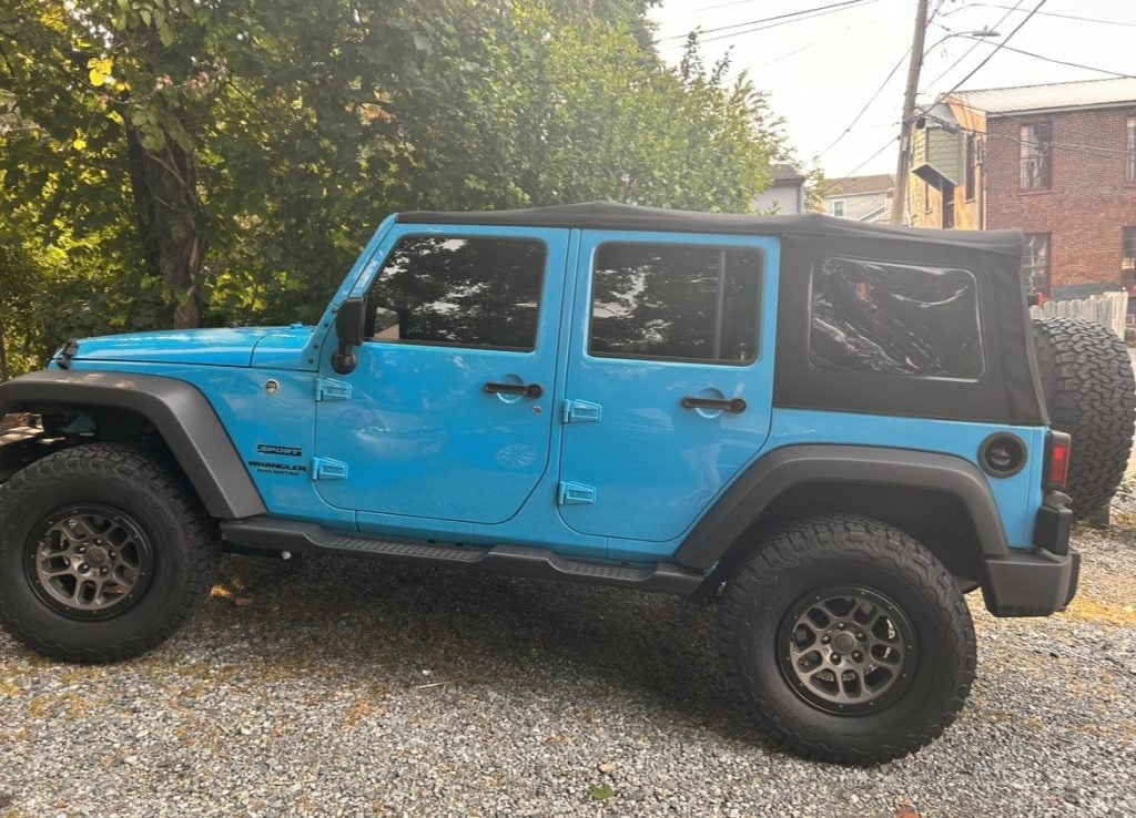 different types of jeep wrangler