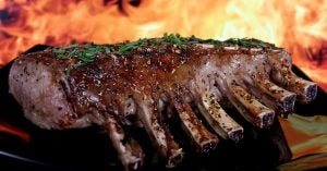 Barbecue ribs cooking on a grill | Bob Ruwart Motors
