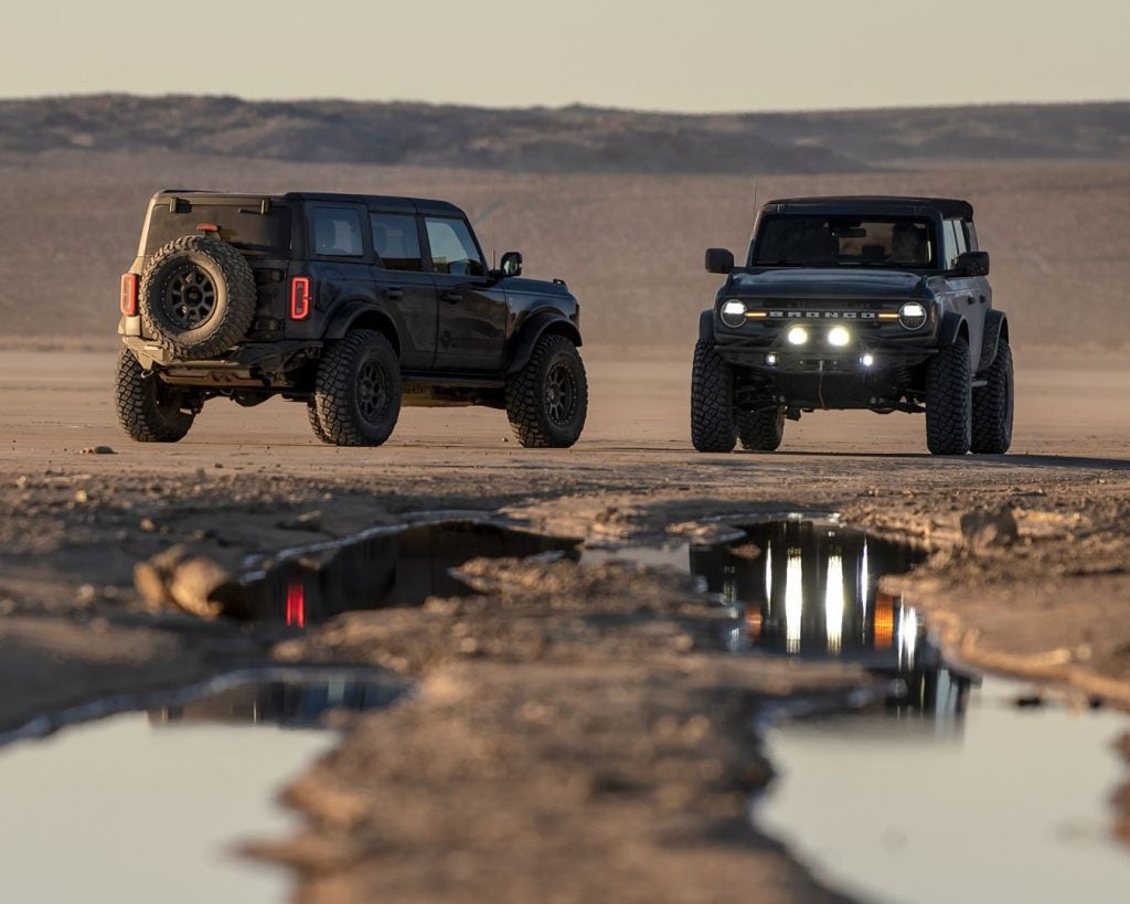 Ford Bronco Front and Back End