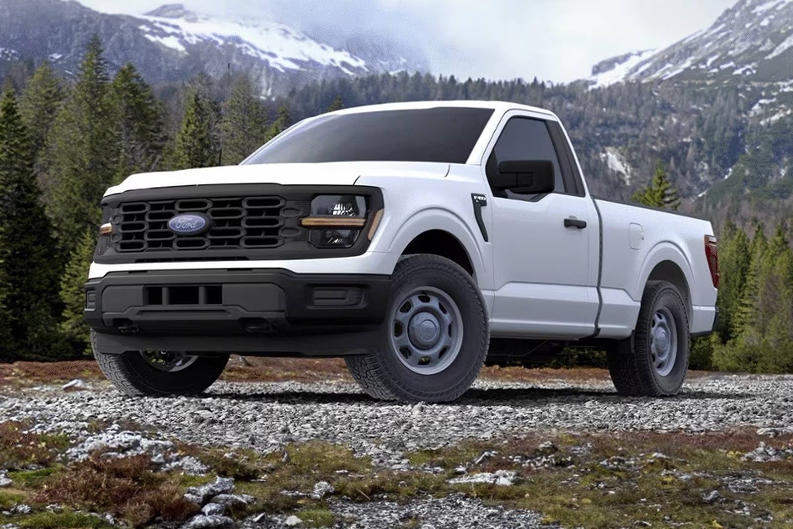 2024 Ford F150 Regular Cab XL Front Side View